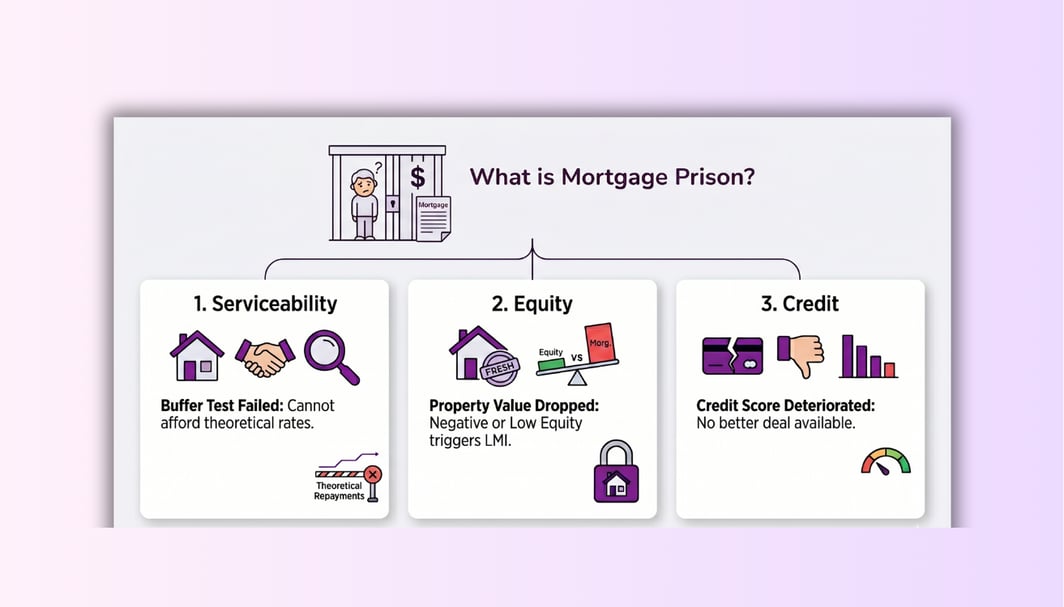 What is Mortgage Prison? How to Tell if You Are Trapped and How to Escape